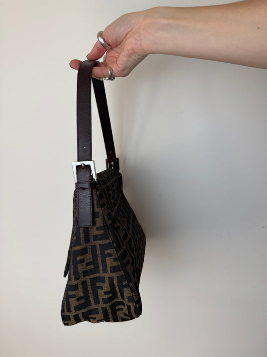 Fendi Zucca Mamma Baguette — Early 2000s