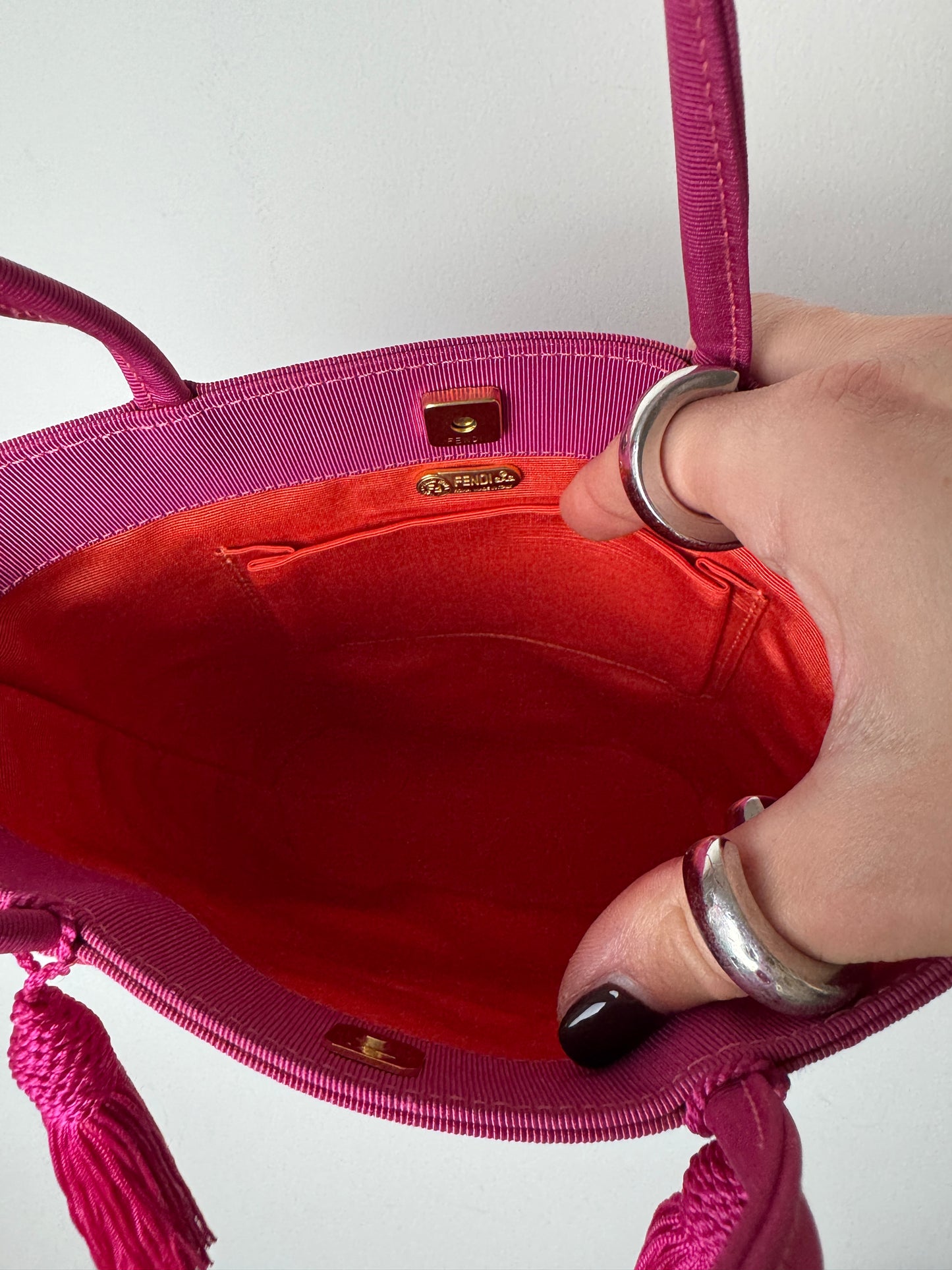 Fendi Tassel Tote — Early 2000s