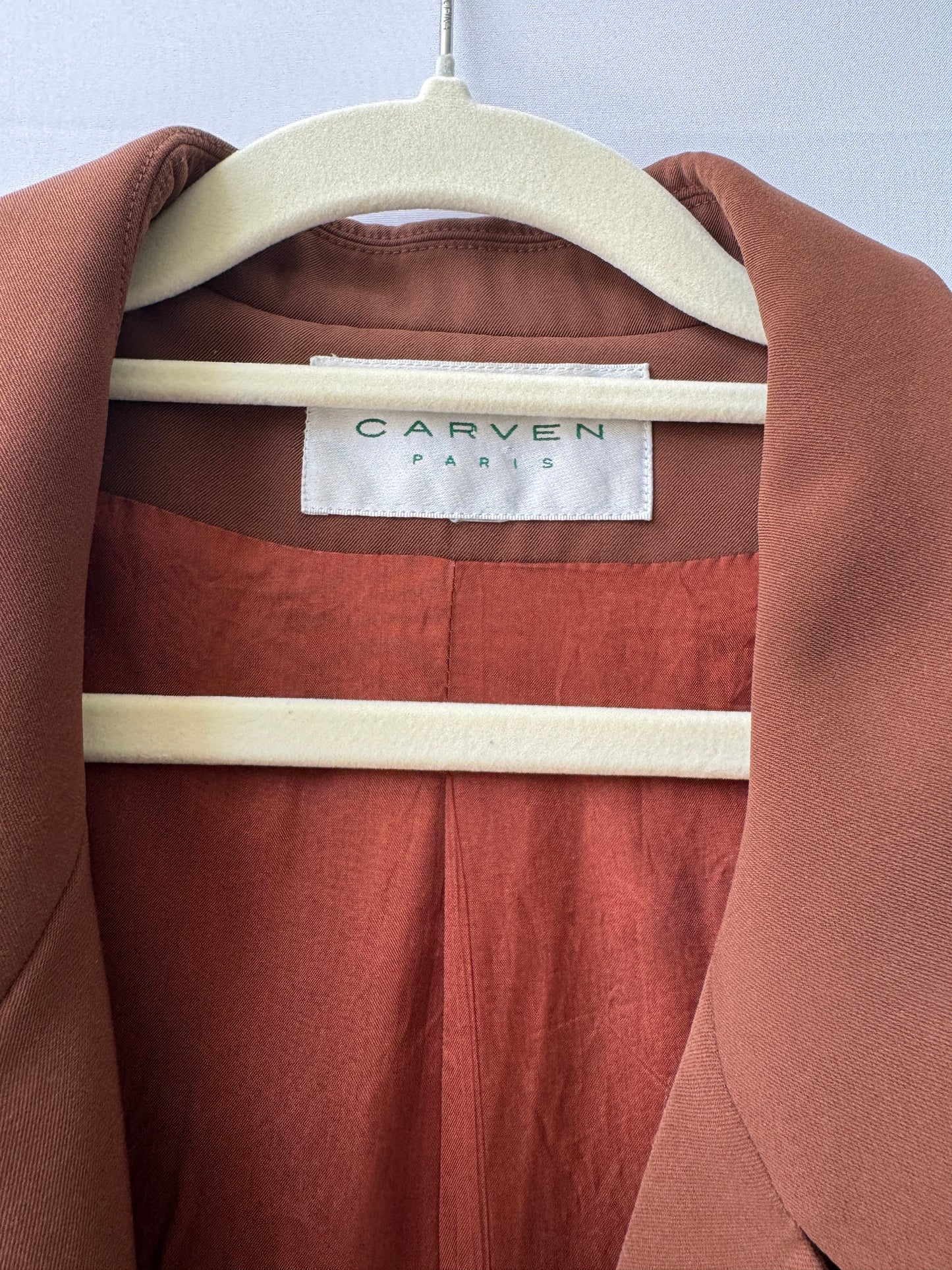Carven Paris Vintage Blazer — Fox Brown