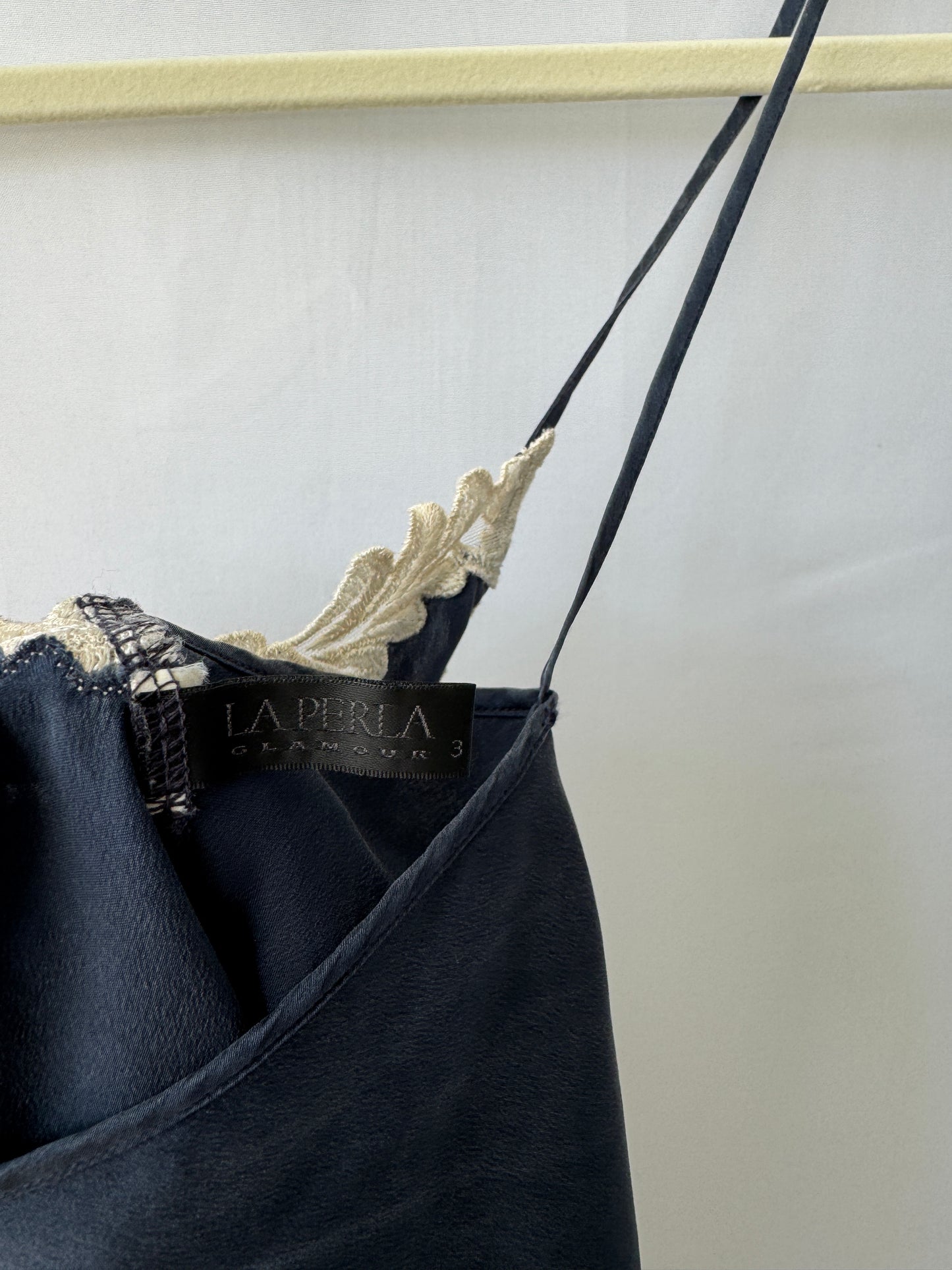 La Perla Glamour Navy Silk Camisole