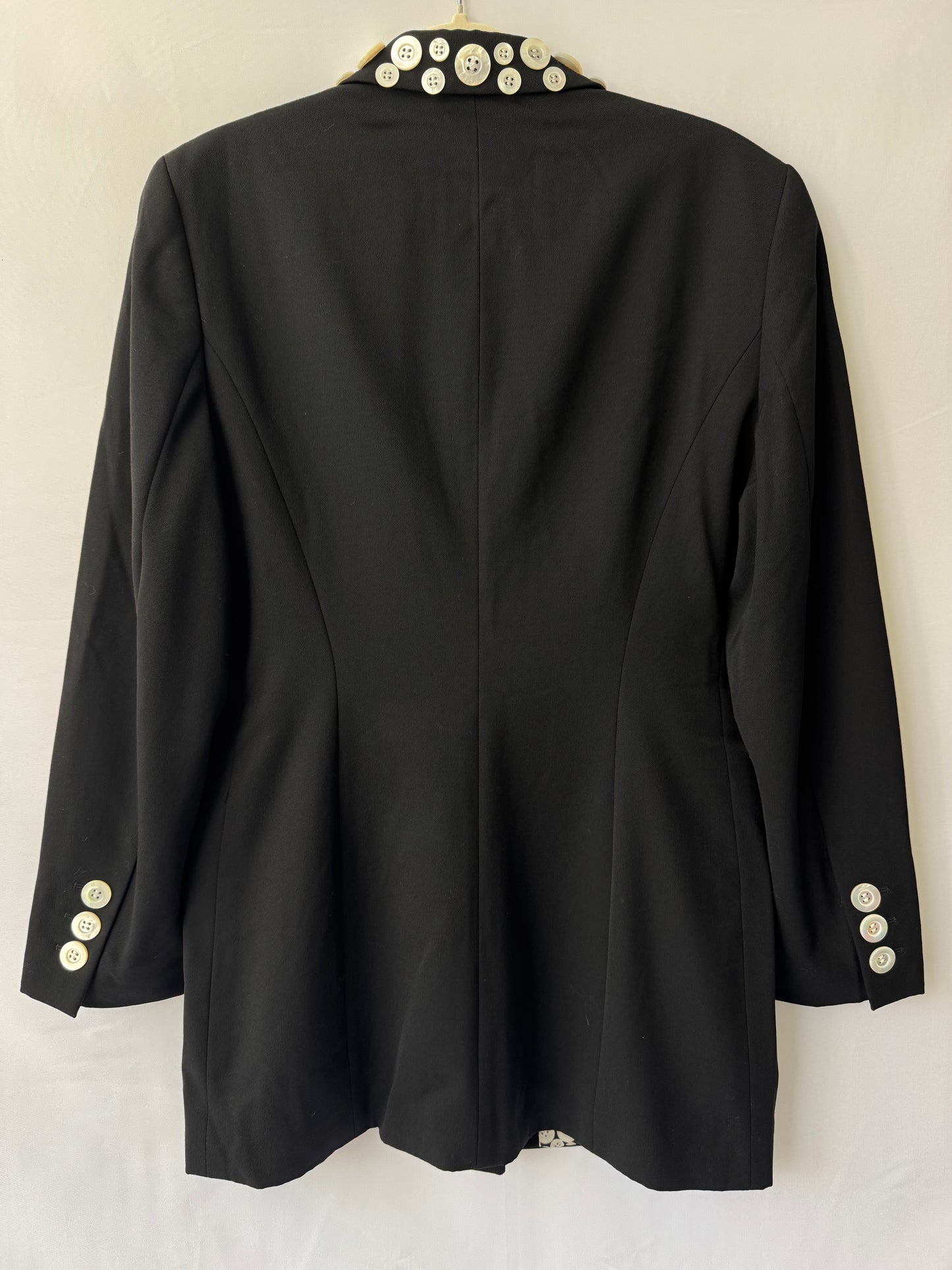 Escada Button-Trim Blazer