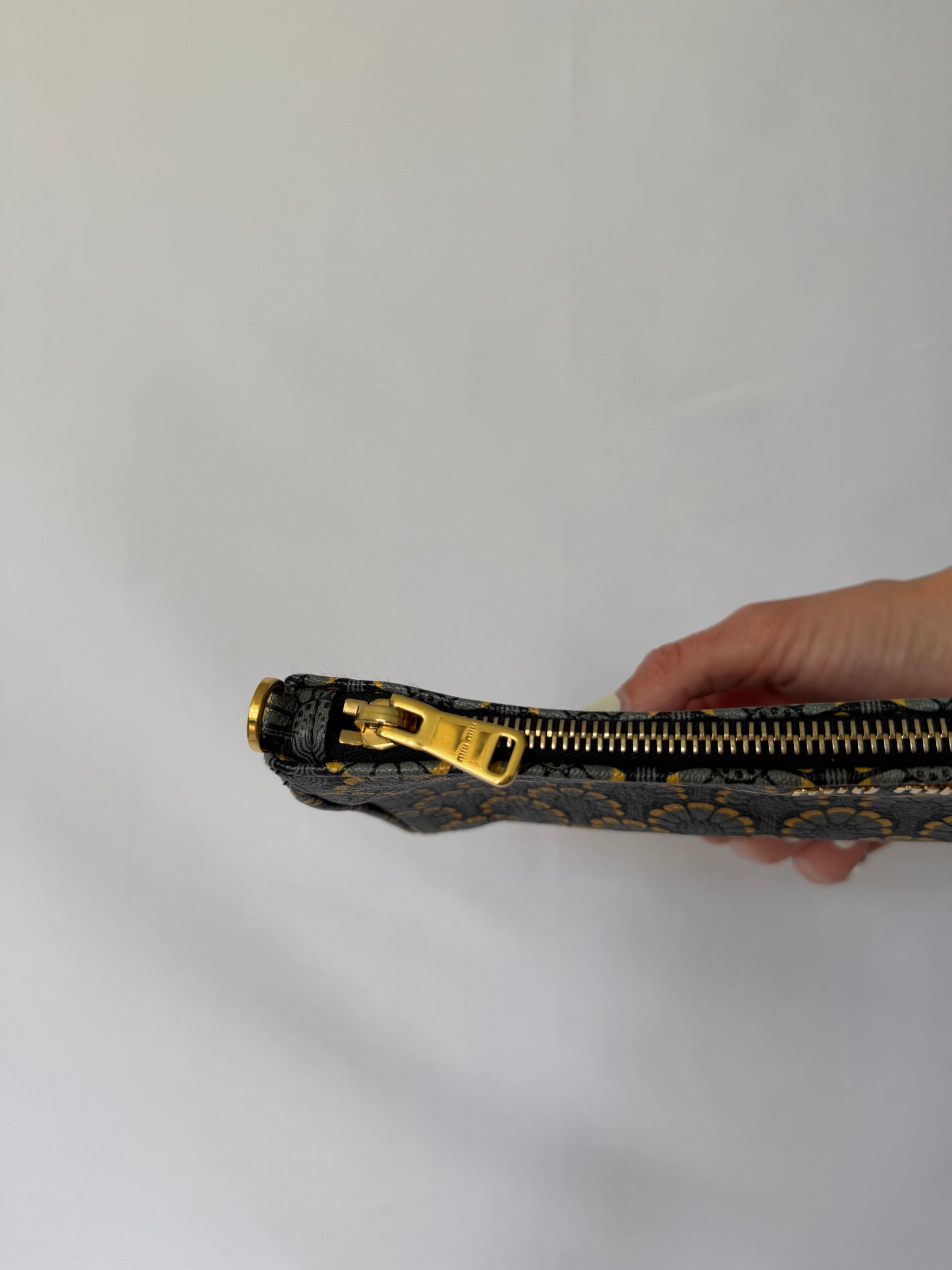 Miu Miu Printed Clutch