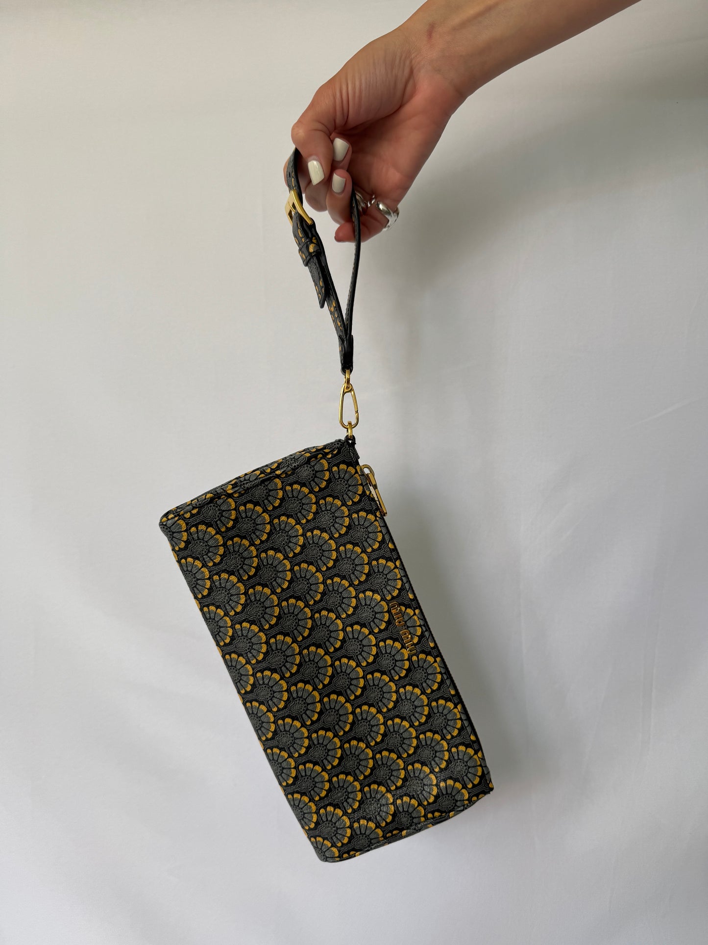 Miu Miu Printed Clutch