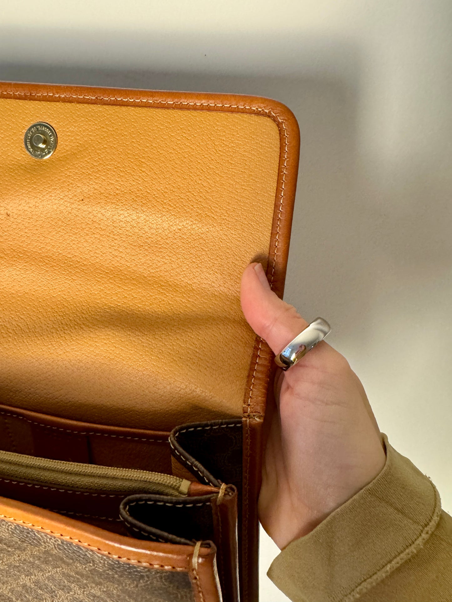 Celine Macadam Clutch Pouch — 1990s