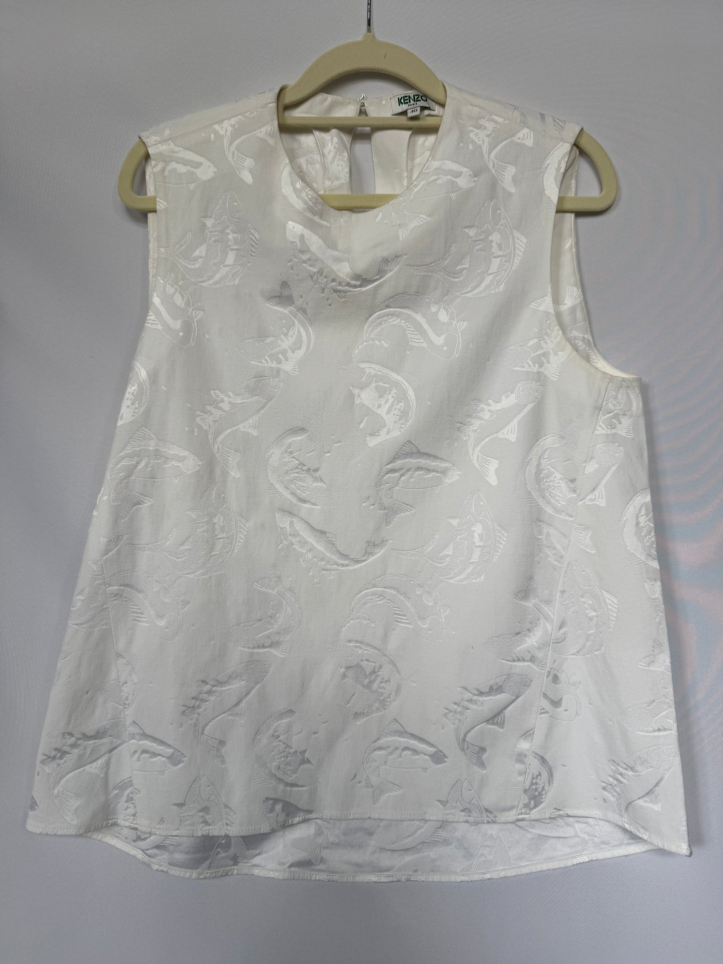 Kenzo Koi Fish Jacquard Tank Top