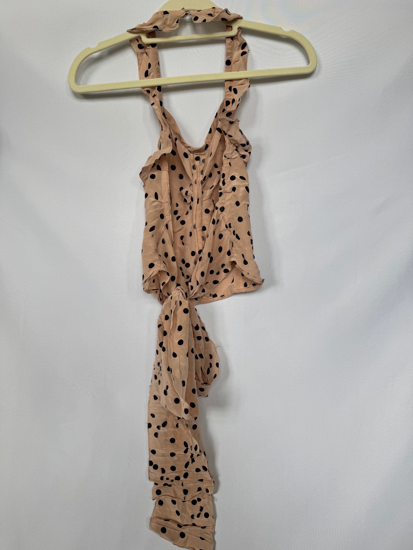 Sonia Rykiel Polka Dot Silk Top