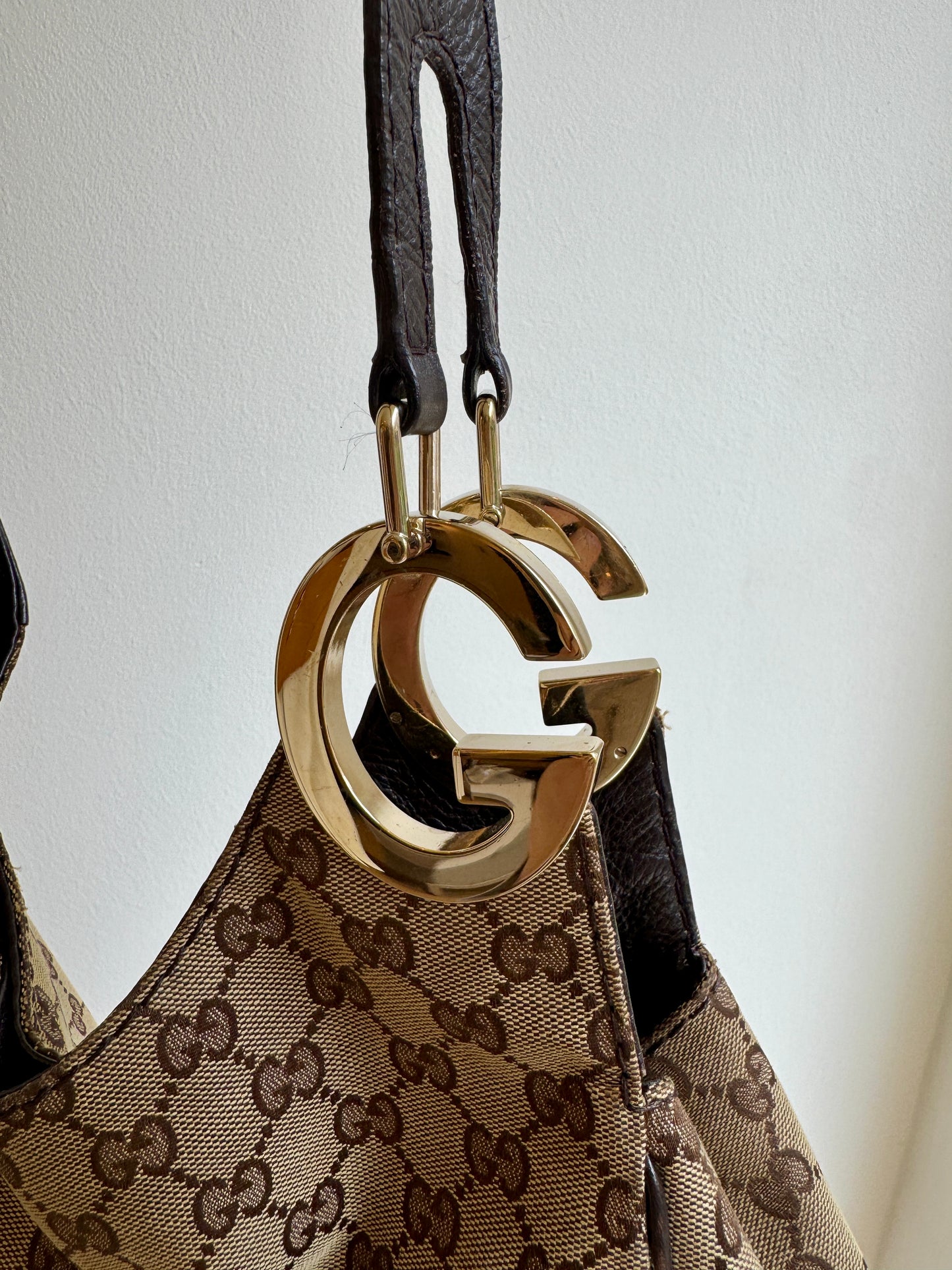 Gucci Charlotte GG Canvas Hobo Bag