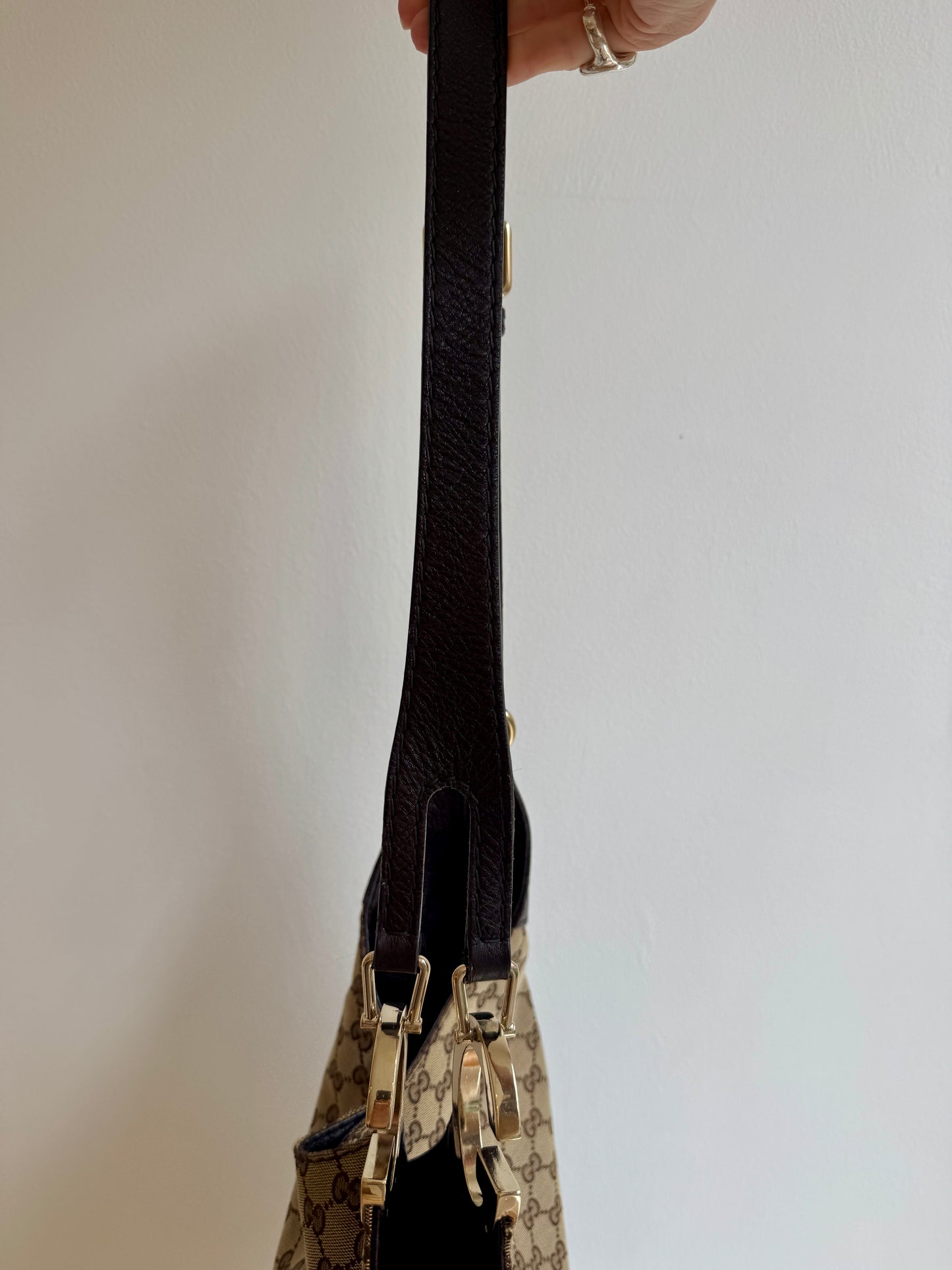 Gucci Charlotte GG Canvas Hobo Bag