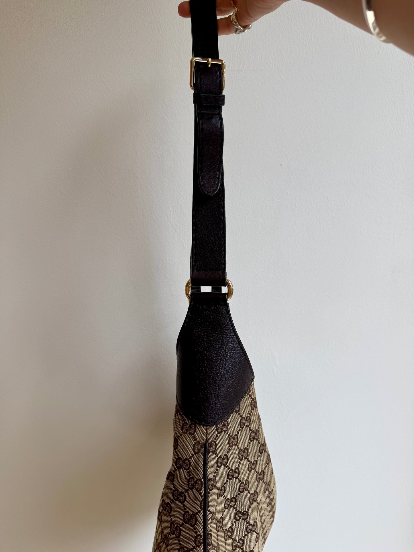 Gucci Charlotte GG Canvas Hobo Bag