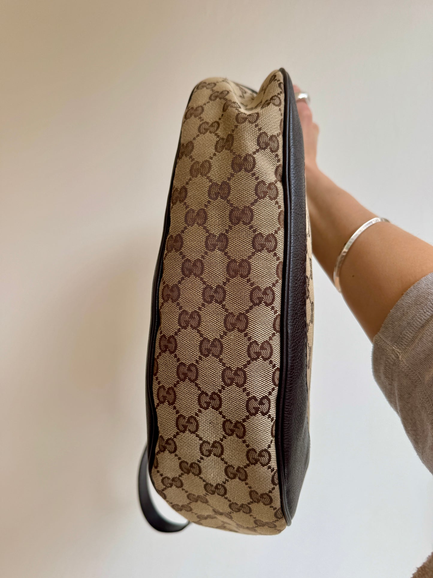Gucci Charlotte GG Canvas Hobo Bag
