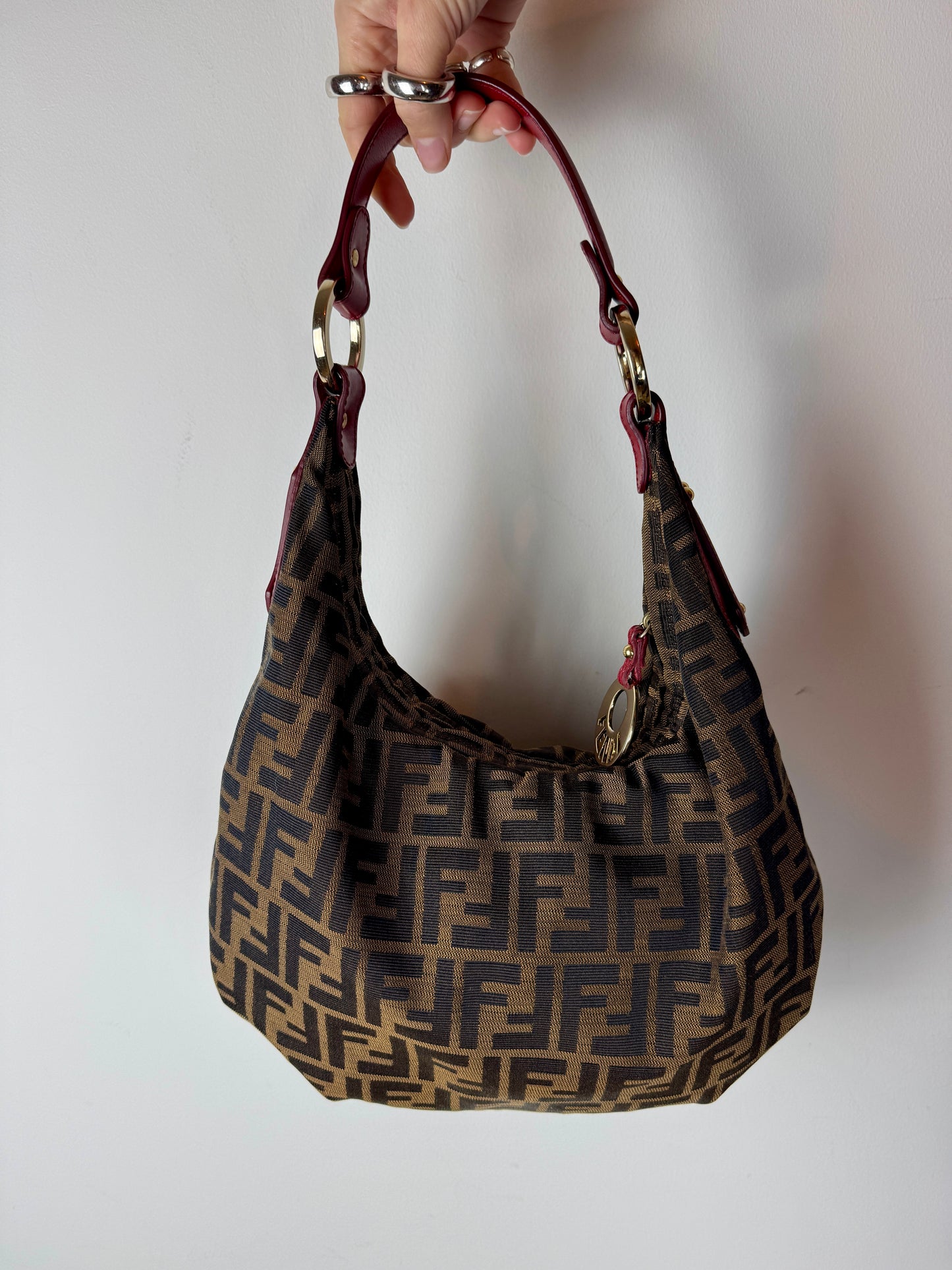 Fendi Zucca Chef Hobo Bag — 2004