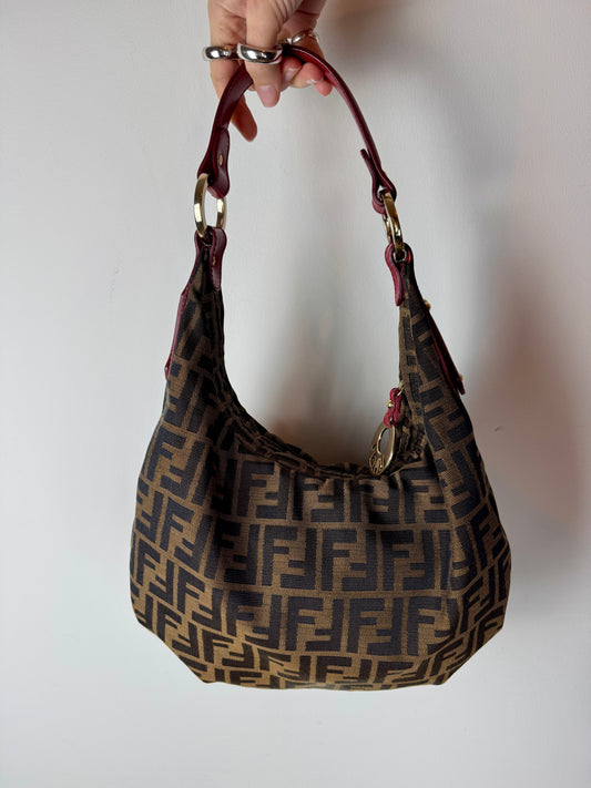 Fendi Zucca Chef Hobo Bag — 2004