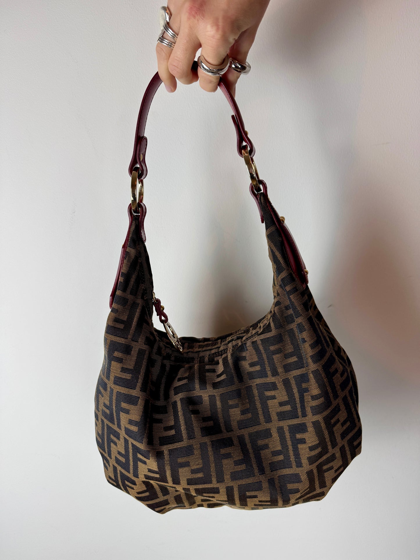 Fendi Zucca Chef Hobo Bag — 2004