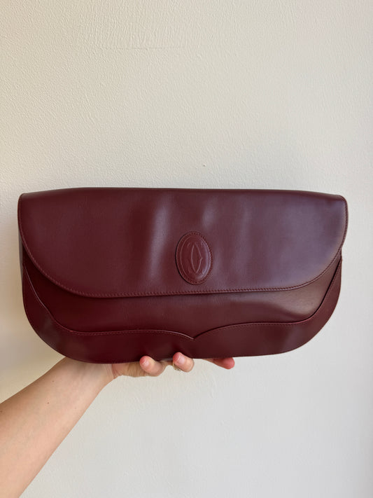 Cartier Must de Cartier Large Flap Clutch