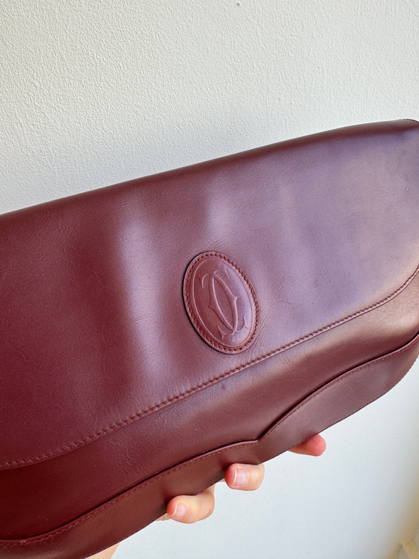 Cartier Must de Cartier Large Flap Clutch
