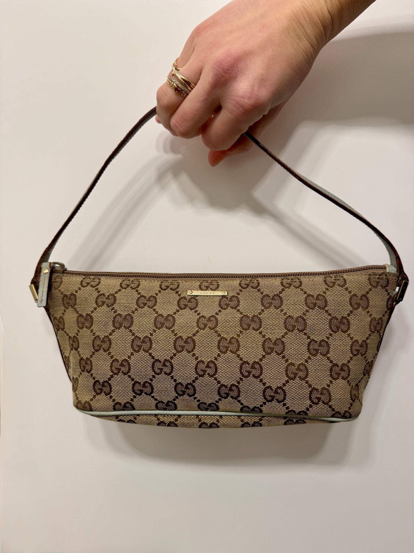 Gucci GG Boat Pochette — Early 2000s
