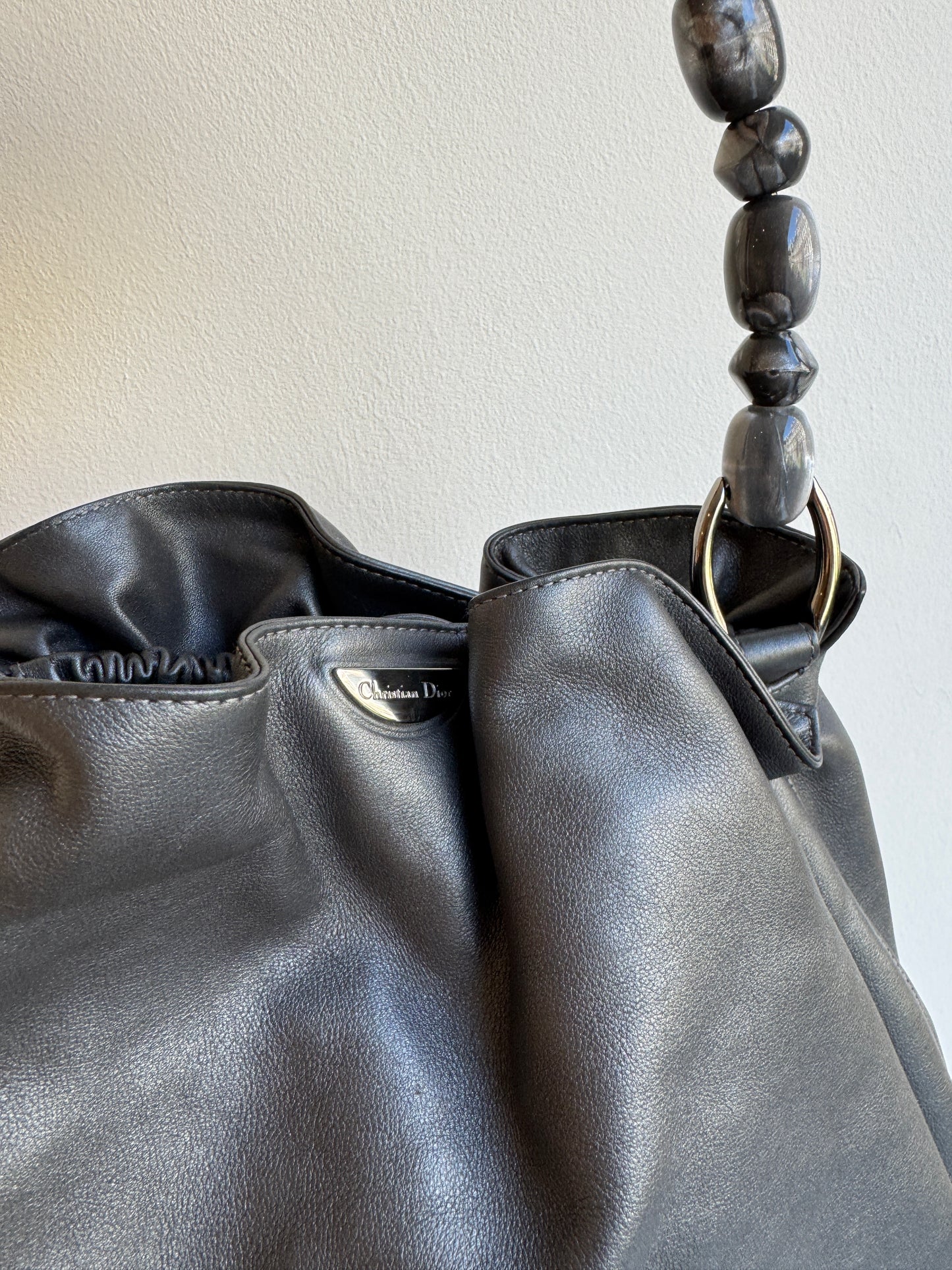 Christian Dior Malice / Maris Pearl Leather Handbag late 90s-early 2000