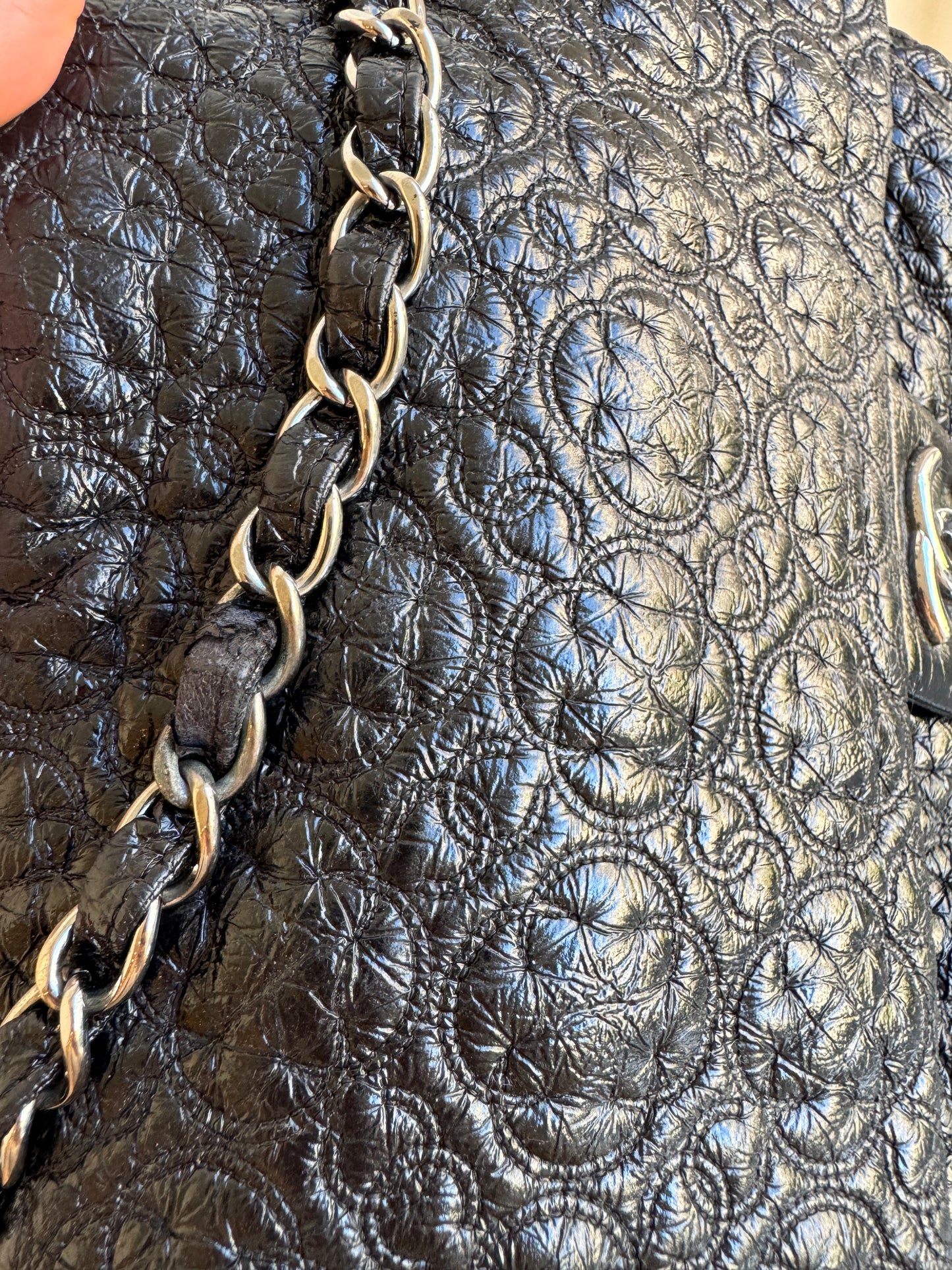 Chanel Rock in Moscow Camellia Flap Bag 2008/09 Paris-Moscou Métiers d’Art collection