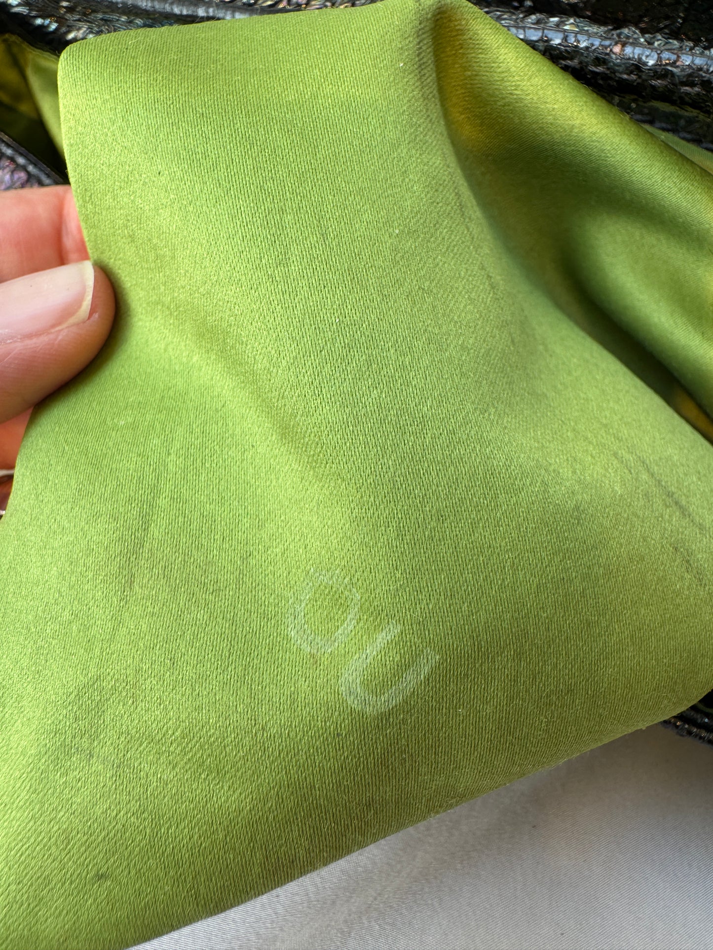 Archival 2003 Fendi "Chef" Peacock Micro-Beaded Shoulder Bag – Rare Prototype