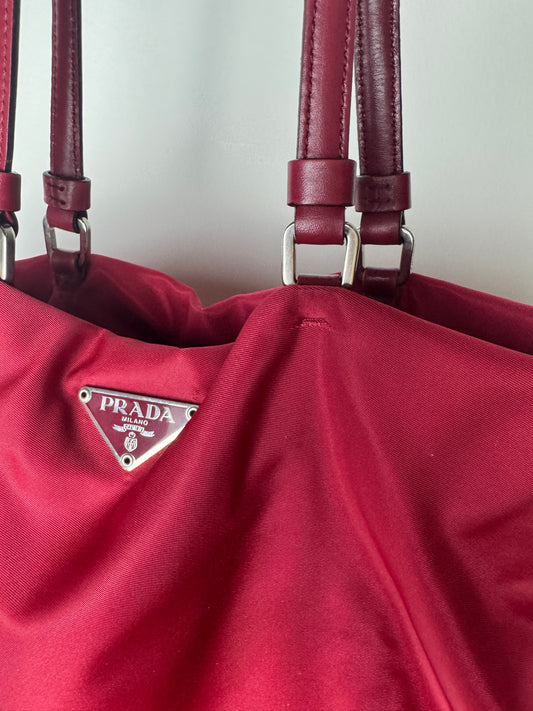 Prada Nylon Tote Bag — Late 1990s to Early 2000s