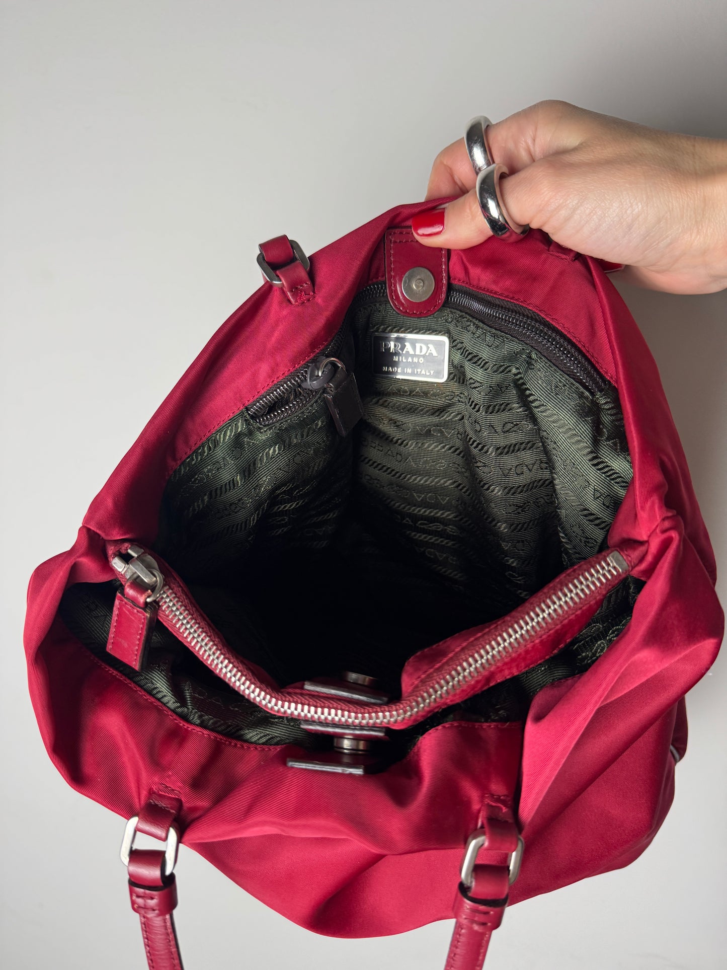 Prada Nylon Tote Bag — Late 1990s to Early 2000s