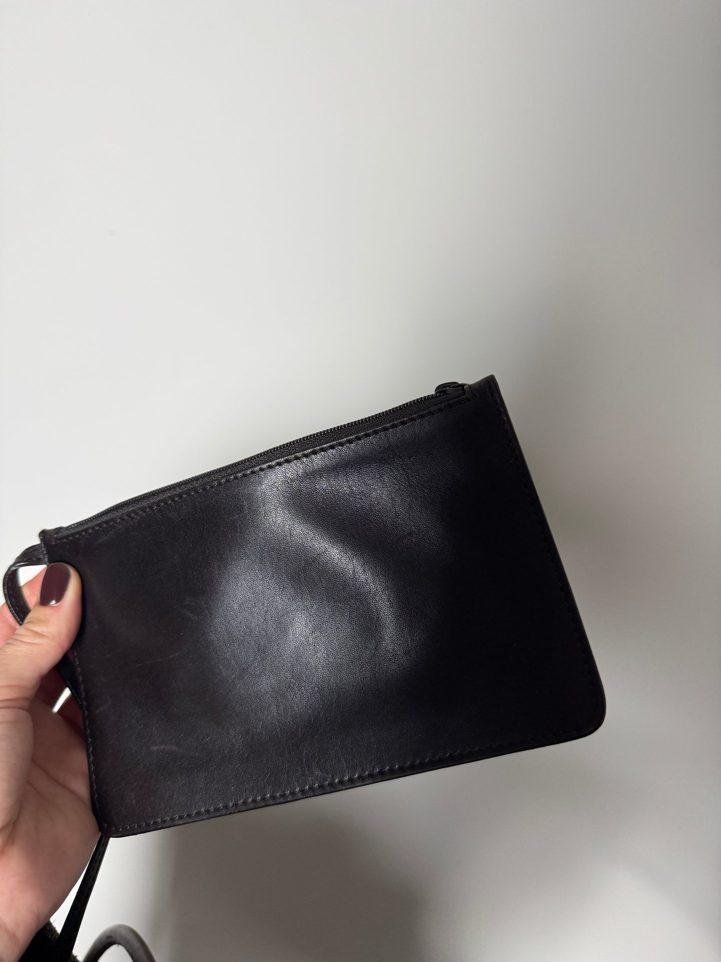 Gucci Dark Brown Suede Tote — Late 1990s