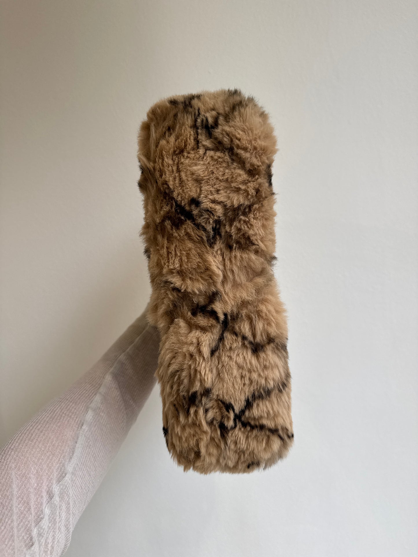Chanel Matelasse Lapin (Rabbit) Fur Chain Shoulder Bag 2001-2002