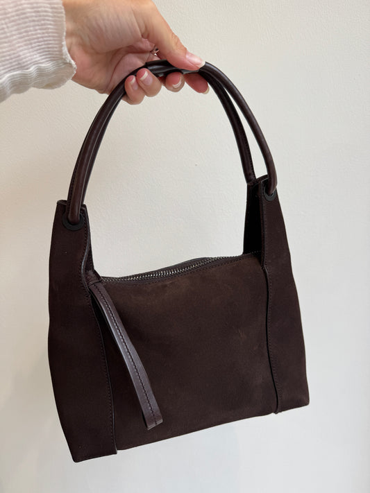 Gucci Tom Ford Suede Hobo Bag- late 90s