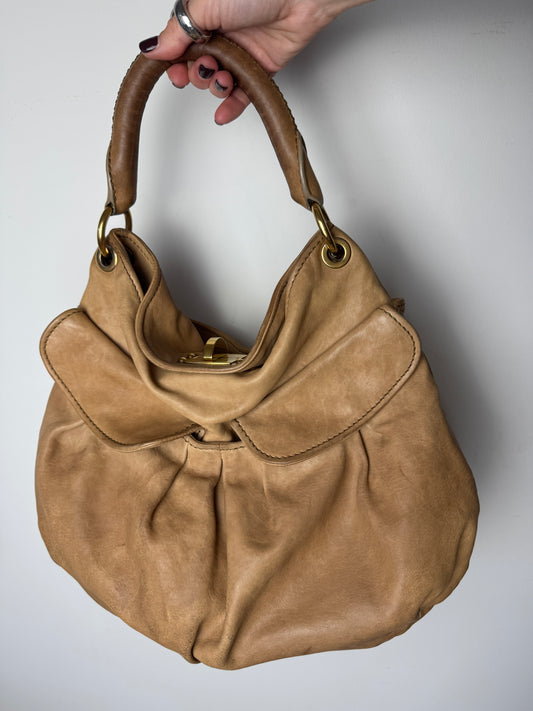 Miu Miu Soft Leather Hobo — Mid 2000s
