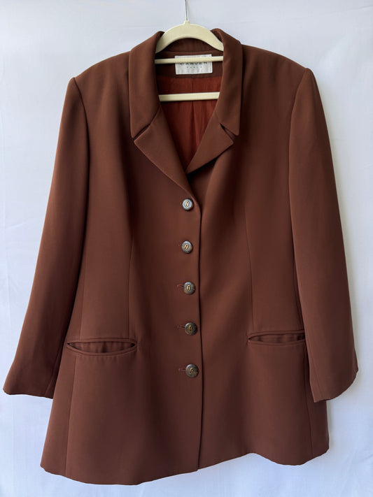 Carven Paris Vintage Blazer — Fox Brown