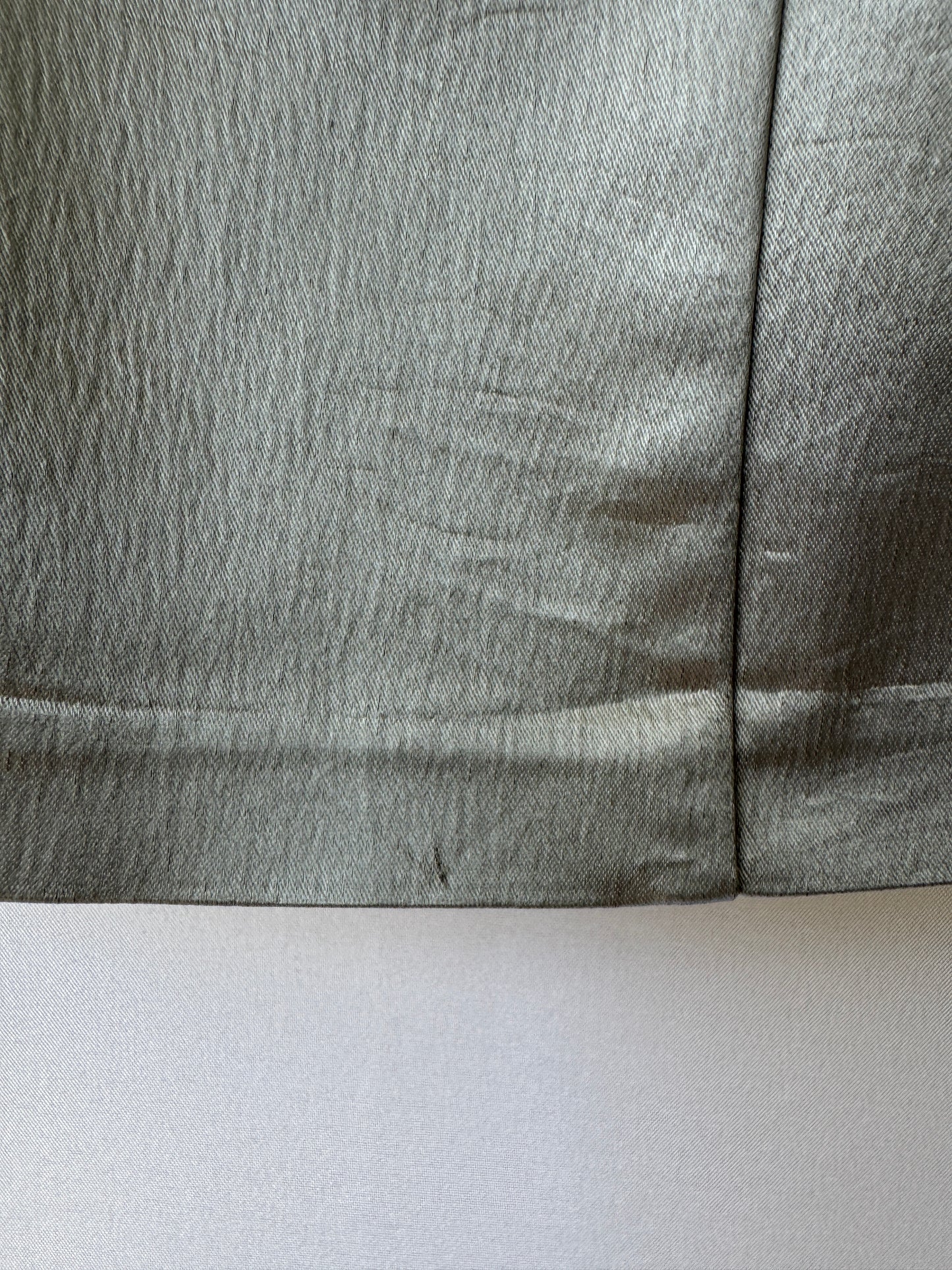 D&G Y2K Corset‑Style Camisole — Silver with Hook Detail