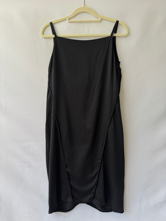 Miu Miu Black Silk Slip Dress
