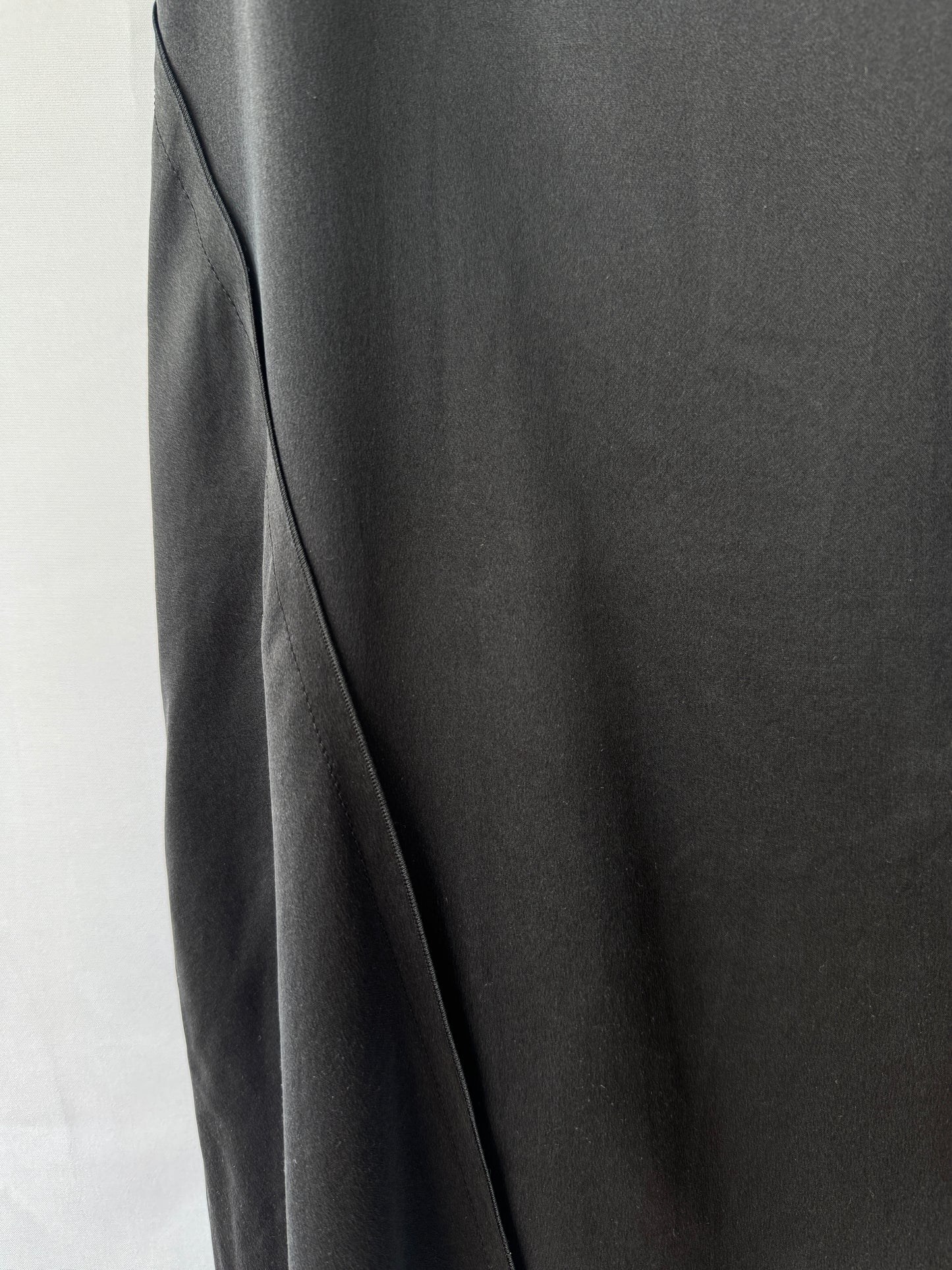 Miu Miu Black Silk Slip Dress