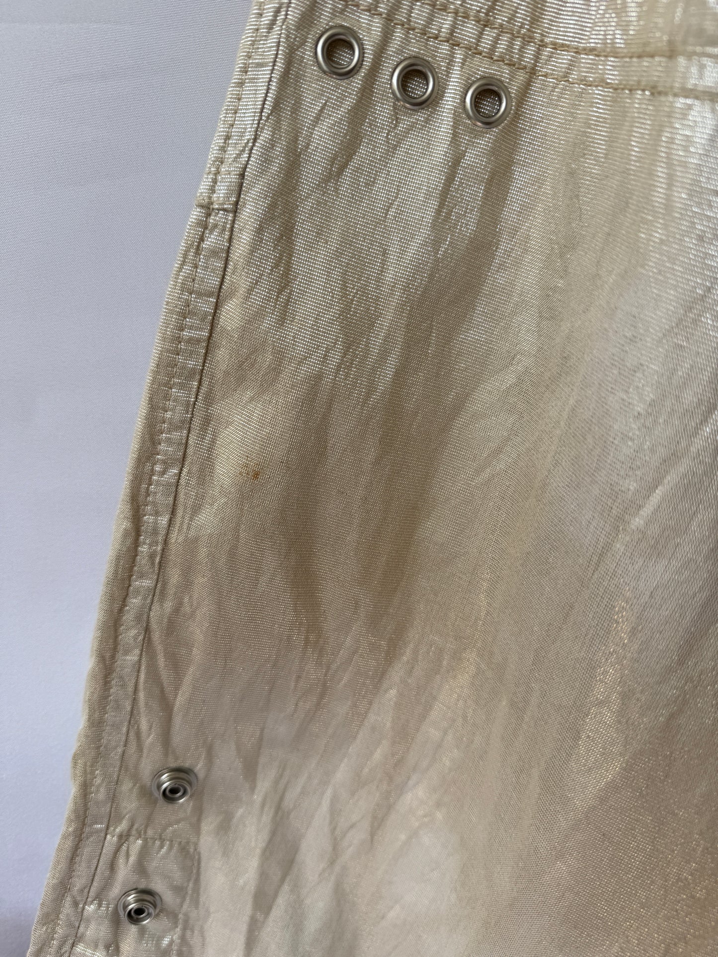 Prada Metallic Technical Trousers