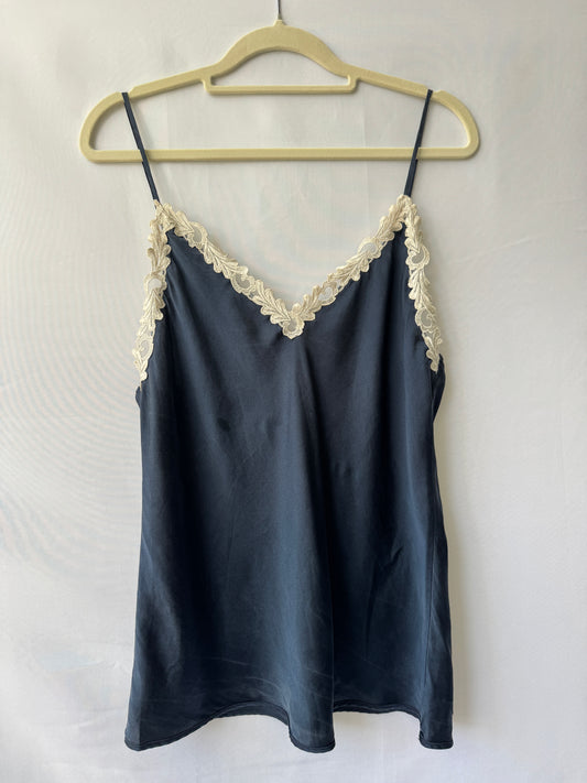 La Perla Glamour Navy Silk Camisole