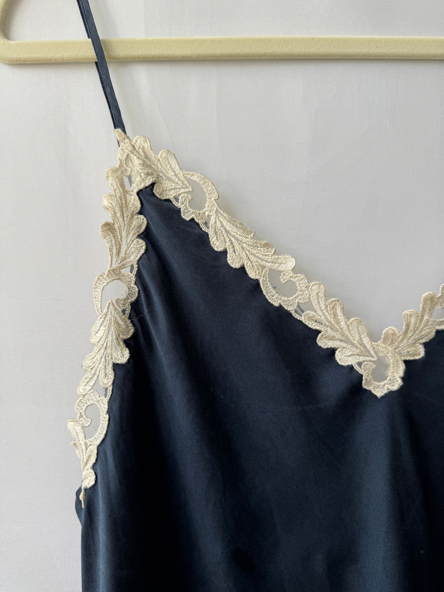 La Perla Glamour Navy Silk Camisole