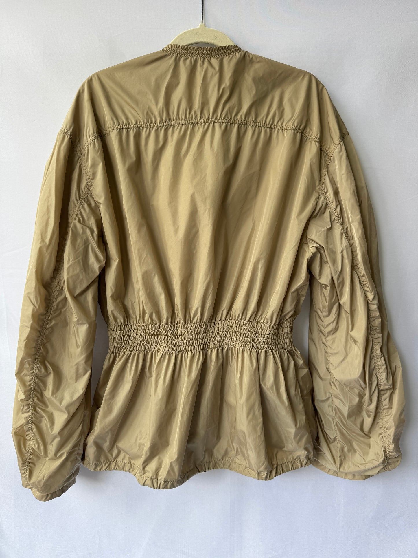 Prada Linea Rossa Cinched-Waist Nylon Jacket