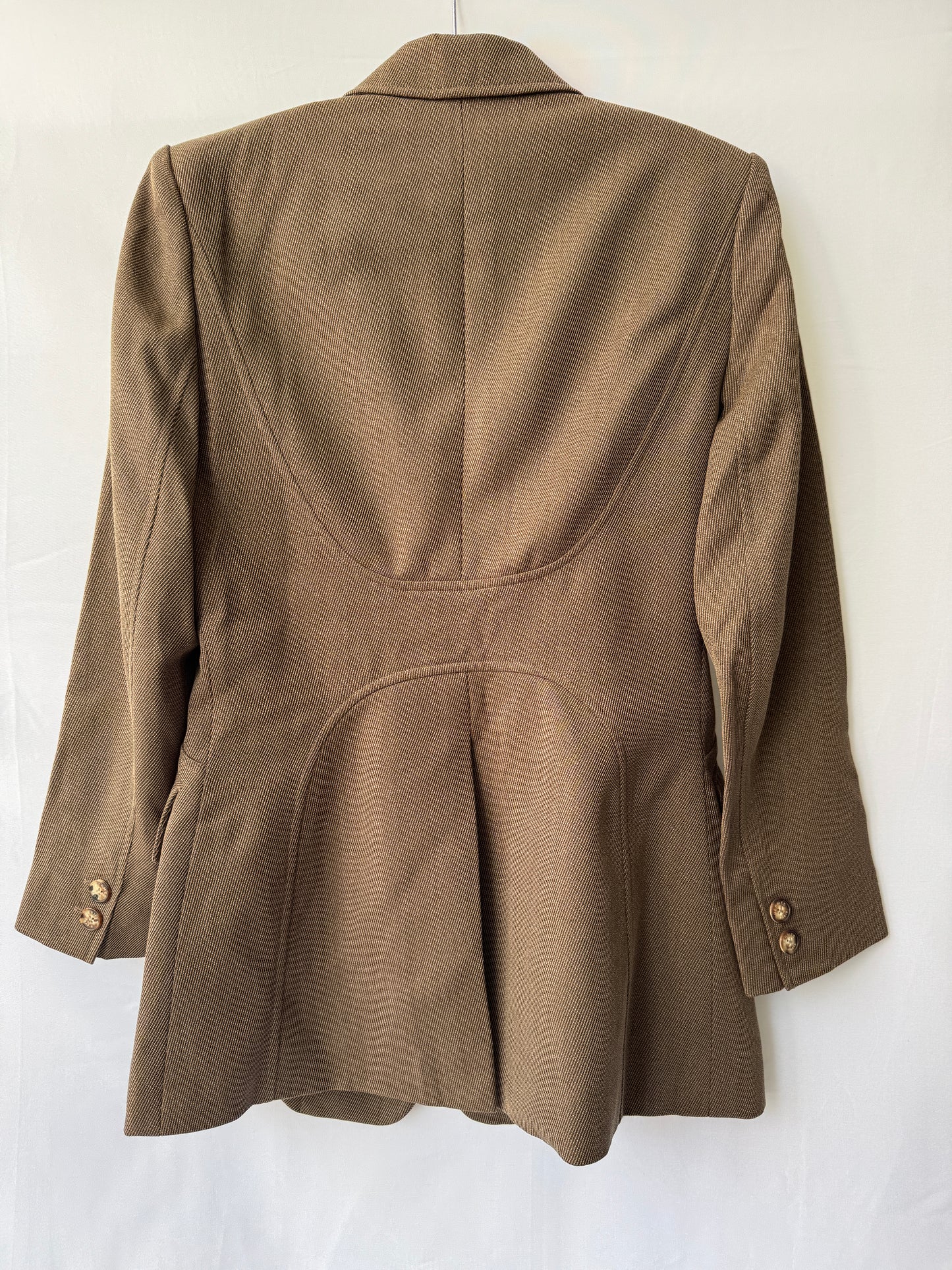 Hermès Paris Sculpted Wool Blazer