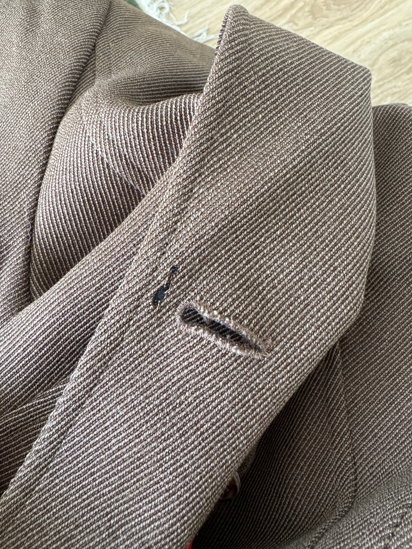 Hermès Paris Sculpted Wool Blazer