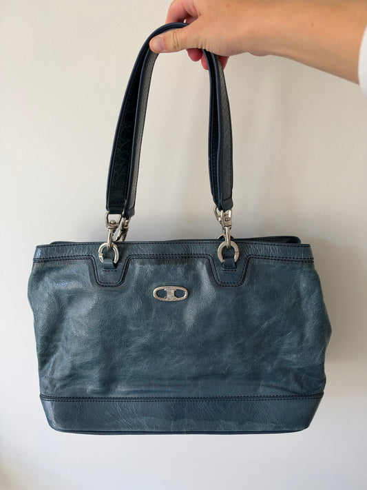 Céline Crinkled Leather Triomphe Tote by Ivana Omazic — 2008