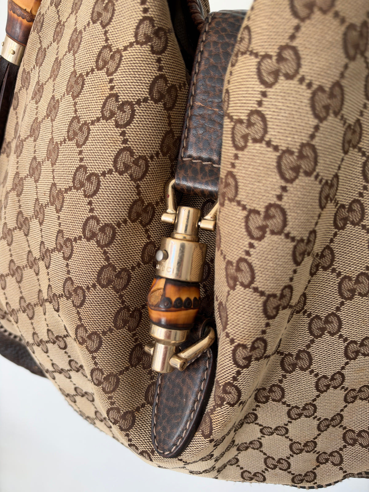 Gucci New Jackie GG Canvas Hobo — c. 2009, Frida Giannini Era