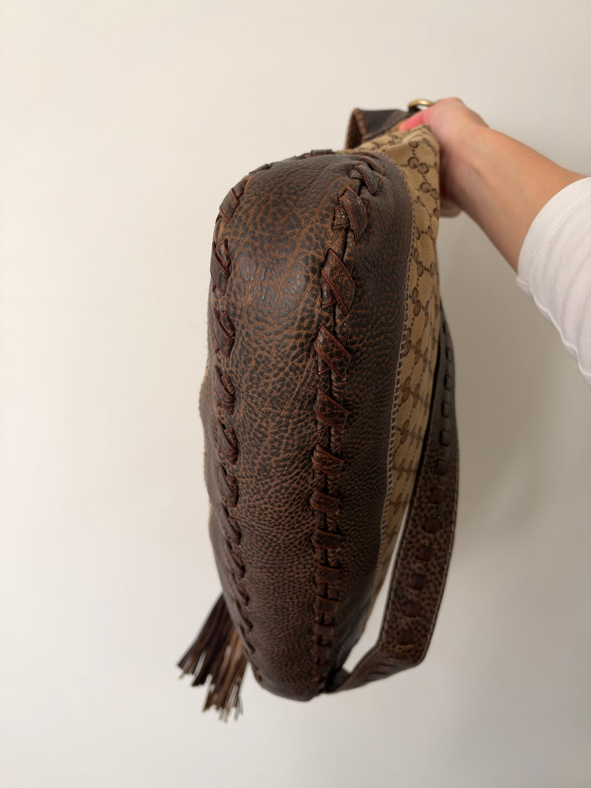 Gucci New Jackie GG Canvas Hobo — c. 2009, Frida Giannini Era