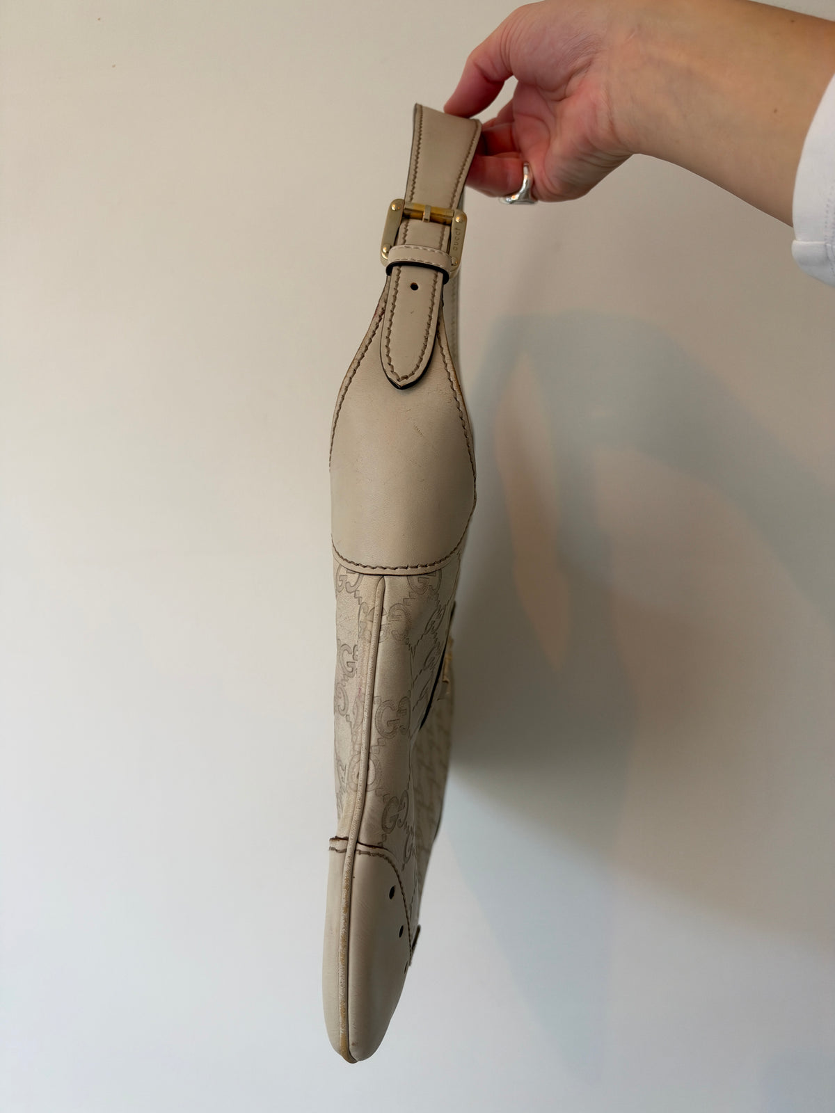 Gucci Guccissima Punch Hobo — c. 2005–2006, Frida Giannini Era