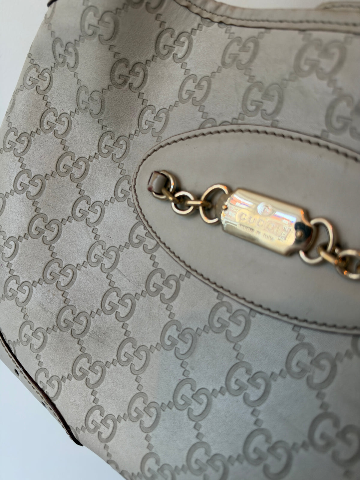 Gucci Guccissima Punch Hobo — c. 2005–2006, Frida Giannini Era