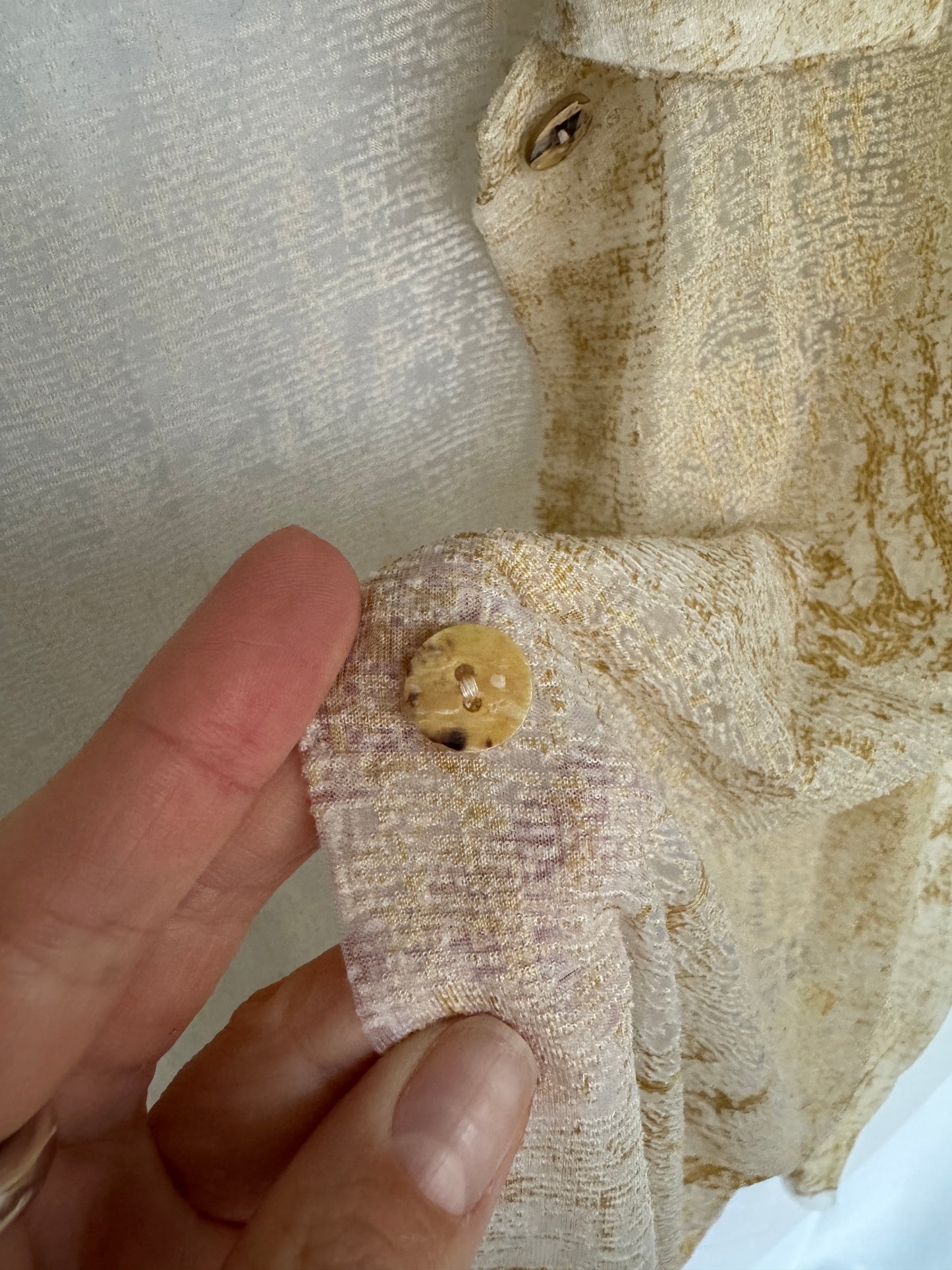 Roberto Cavalli Sheer Layered Set (Shirt + Tank) — Made in Italy, medium