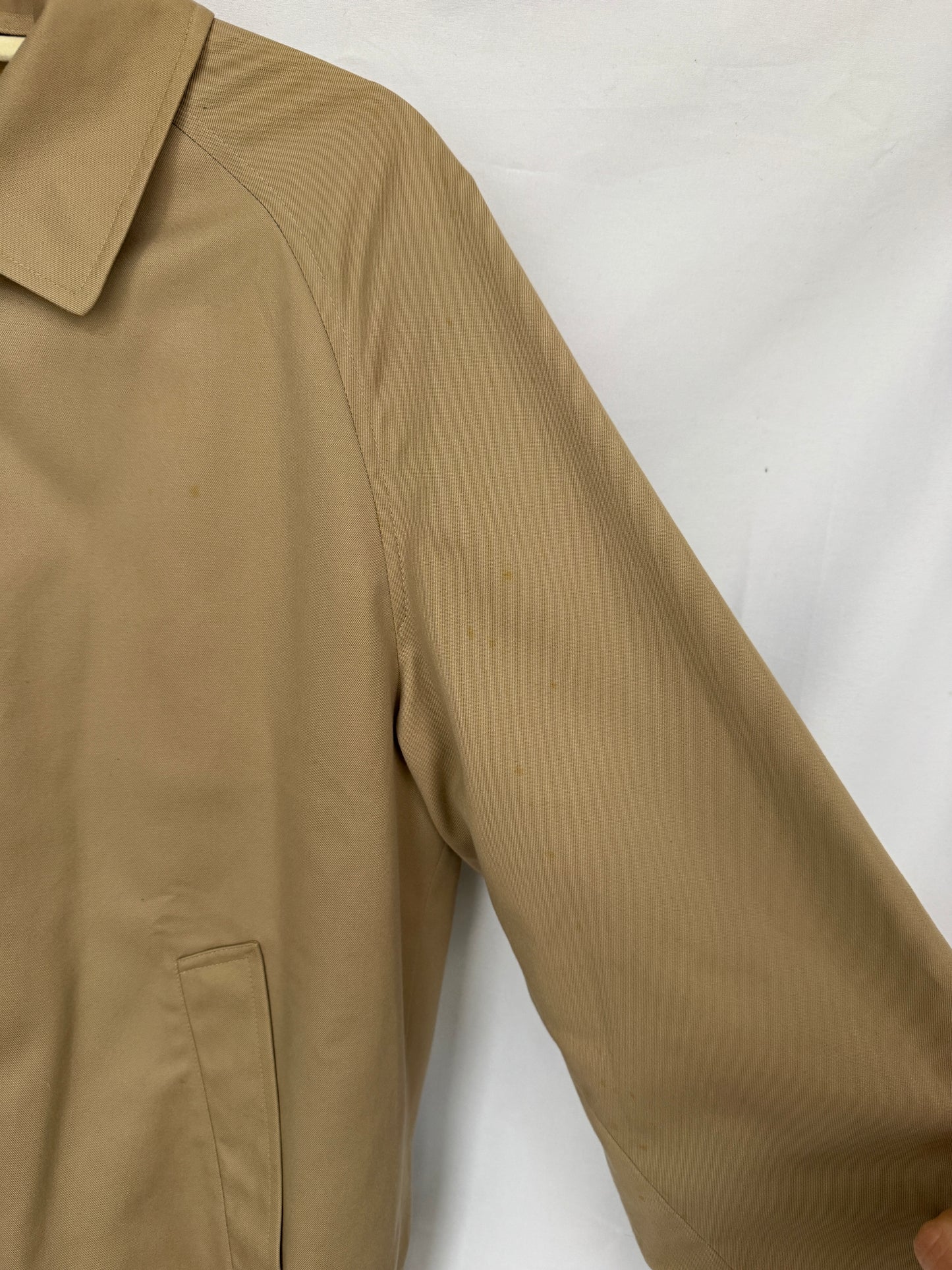 Burberry Made-in-England Harrington Jacket — House Check Lining