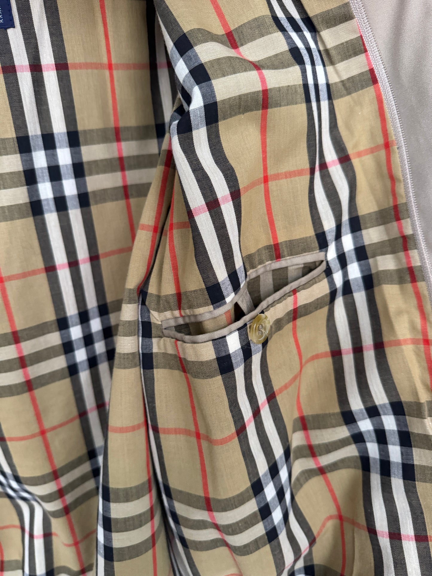 Burberry Made-in-England Harrington Jacket — House Check Lining