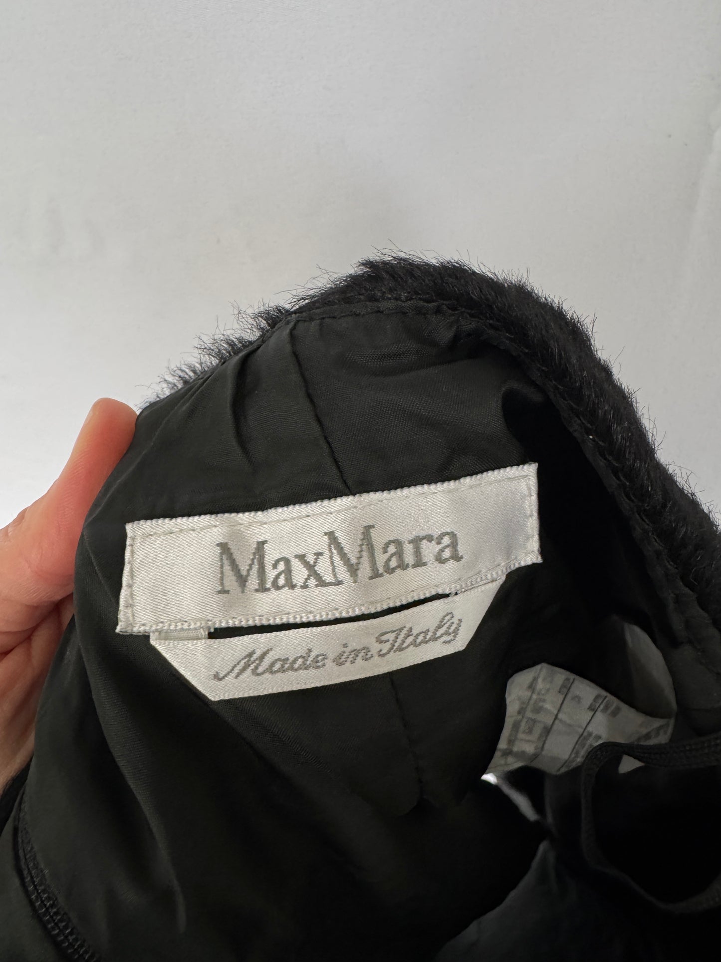 Max Mara Pony Hair (Hair-on Calf) Pencil Skirt — Made in Italy, IT 42