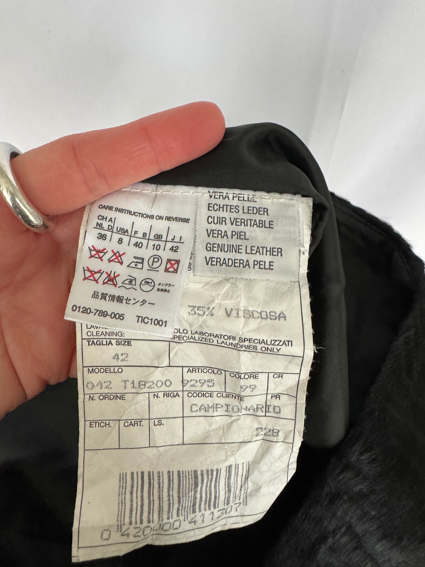 Max Mara Pony Hair (Hair-on Calf) Pencil Skirt — Made in Italy, IT 42