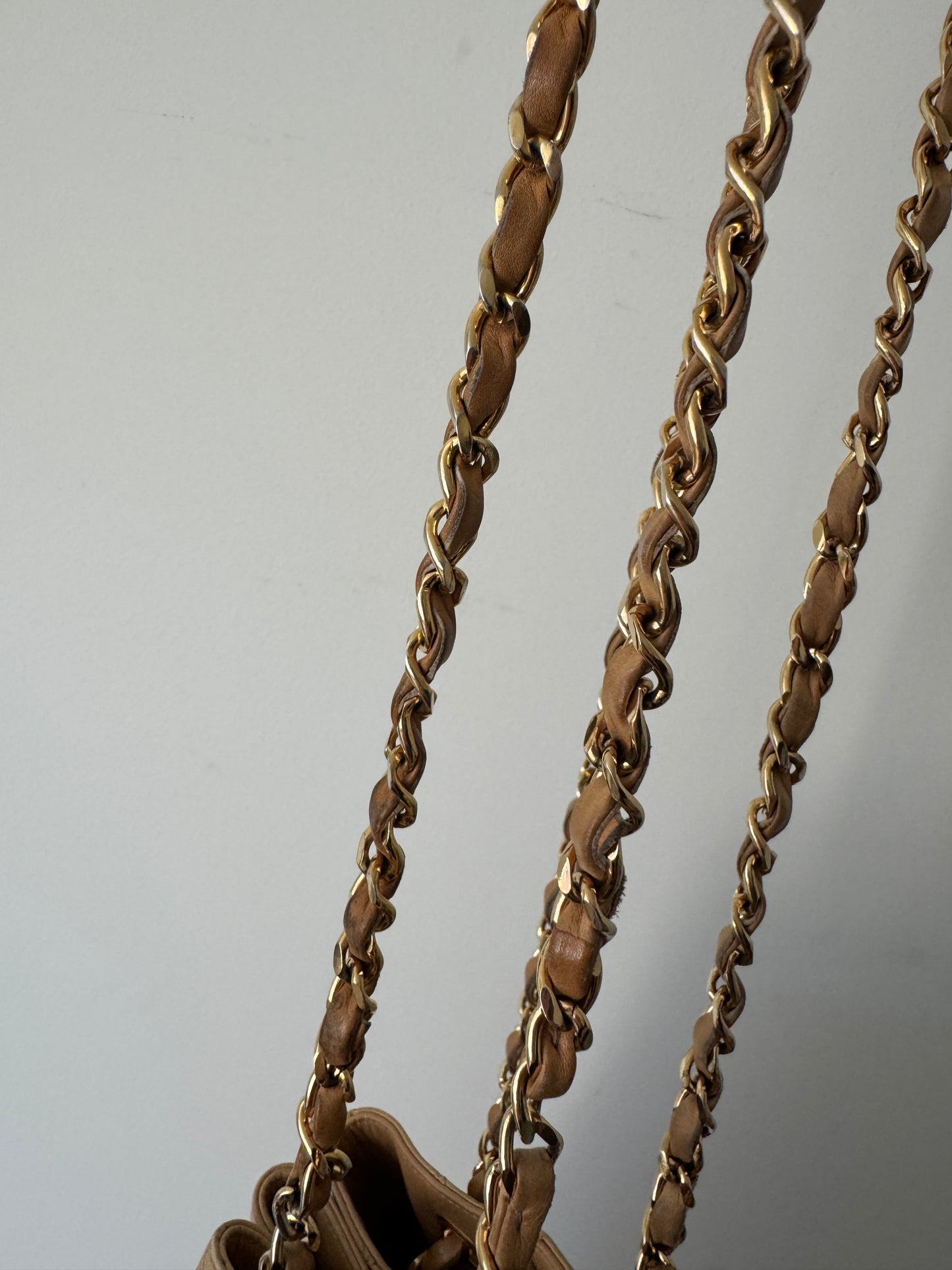 Chanel Quilted Coco Mark Chain Bucket Bag — Late 1980s